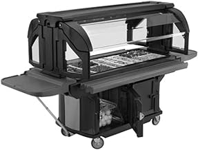 Cambro VBRU6158 6' Versa Bar Ultra Series Hot Red Case of 1