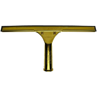 Solid Brass Squeegee by Ettore – 12-Inch, Brass, Gold, Model 10012