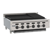 Hart Achiever Countertop 36-1/8" Gas Charbroiler by Vulcan – Stainless Steel, Stainless Steel,silver, Model VACB36