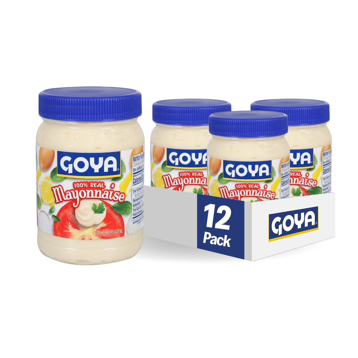 Goya 16 Ounce (Pack of 12) / 1 / 12 Mayonnaise