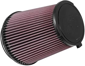 K&N High-Flow Original Lifetime Engine Air Filter: Increase Power & Acceleration, Washable, Premium, Replacement Car Air Filter: Compatible with 2015-2019 Ford Mustang Shelby, E-0649
