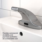SF-2350 Sensor Faucet by Sloan – 8.625 x 5.375 x 11.00 inches, Brass, Polished Chrome, Model 3362119