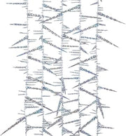 Kurt Adler Twisted Icicle Garland