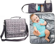 Graco Portable Baby Changing Pad with Organizer Pockets and Shoulder Strap