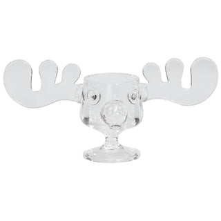 Costume Agent Acrylic Moose Mug, 4 Ounce Clear, 1 Pack