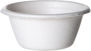 Eco-Products EP-SPC2 Sugarcane Portion Cup, 2oz Capacity (25 Packs of 100)