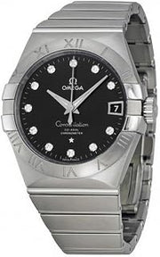 Omega Constellation Automatic Black Dial Stainless Steel Ladies Watch 12310382151001