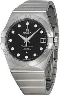 Omega Constellation Automatic Black Dial Stainless Steel Ladies Watch 12310382151001