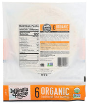 Organic Traditional Flour Tortilla by La Tortilla Factory – 7.62 Ounce