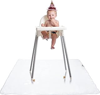 Graco Under High Chair Mat, 50", Clear, Pack of 1