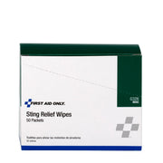 Insect Sting Relief Pad by First Aid Only – 50 Count (Pack of 1), Polyester, Multi, Model G326GR