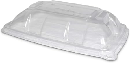 Sabert 51601F300PP Clear Dome Lid for 20/30 Ounce Container - 300 / CS