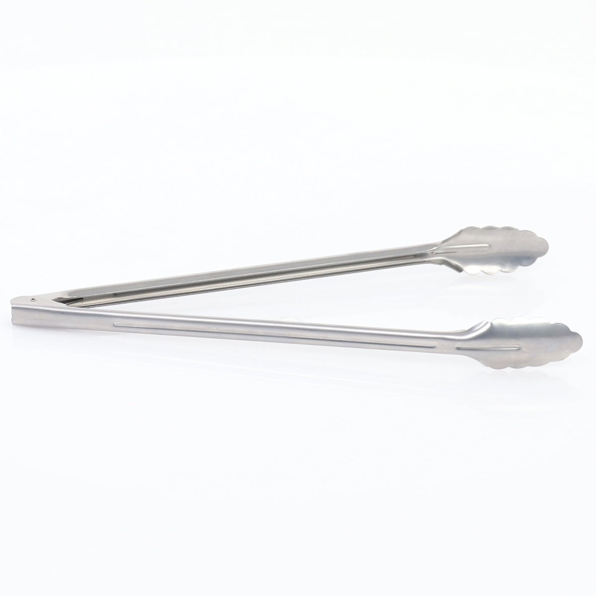 Extra Heavy Utility Tongs by Adcraft – 16", Stainless Steel, Silver, Pack of 24, Model XHT16CP