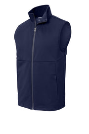 Unisex Soft Shell Vest by SPORT-TEK – 4X-Large, Polyester, True Navy, Model ST981