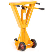 100,000 Lb. Static Capacity Heavy Duty Trailer, Yellow by Global Industrial – 25"L x 24"W x 40"H, Steel, Yellow, Model TJ60