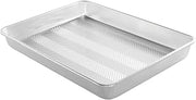 Nordic Ware 44770 Prism 13" X 18" High-Sided Sheet Cake Pan, Aluminium, Metallic