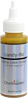 Chefmaster Candy-Flo — Turns any Liqua-Gel into Candy Color — Net Weight 2 Ounce (57 grams)