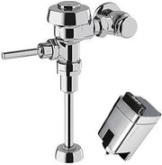 Royal 186 Urinal Flushometer, 3912697 & Sloan EBV-500-A Retrofit, 3325500 Bundle - Fixture Connection Top Spud, 0.5 GPF Manual Flush Valve, Exposed Side Mount Sensor, 72 Hour Sentinel Flush