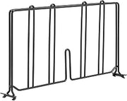 Nexel AD818B Black Epoxy Divider, 18"D x 8"H