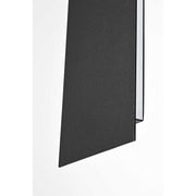 Waylen LED Outdoor Wall Sconce Black by Lighting Design – 119, Iron, Black, Model OD506W34BK