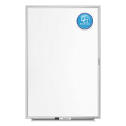 Quartet Silver / 96"W x 48"H / Nano-Clean Magnetic Dry Erase Boards