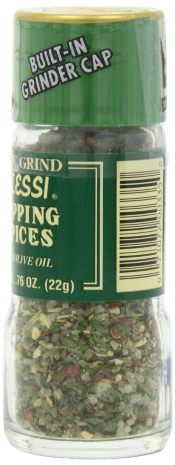 Herb & Seasoning Grinder by Alessi – 0.76 Ounce (Pack of 4), Plastic, No Color, Pack of 4