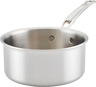 Thomas Keller Insignia by Hestan - Stainless Steel Sauce Pot, Induction Cooktop Compatible, 1.5 Quart