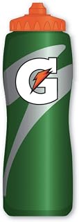 Gatorade Water Squeeze Bottle, 32 oz. with Fast Cap Makes it Easy to Remove and Refill Quickly, Green