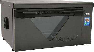 VariKwik High Speed Countertop Convection Oven by Cadco – 29.50x31.00x17.00, 0.7 cubic_feet, Stainless Steel, Charcoal, Model VK-120