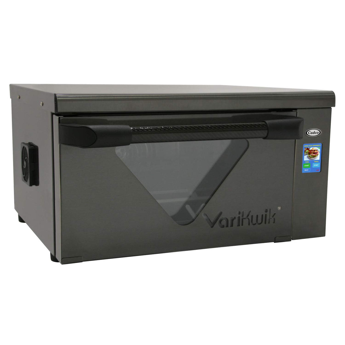 VariKwik High Speed Countertop Convection Oven by Cadco – 29.50x31.00x17.00, 0.7 cubic_feet, Stainless Steel, Charcoal, Model VK-120