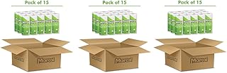 Marcal Perforated Paper Towel Roll, 9 x 11, White, 70 Sheets per Roll, 15/carton (Case of 3)