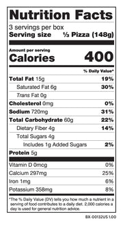 Dairy Free Cheeze Lover's Gluten Free Pizza by Daiya – 15.7 Ounce (Pack of 8), White, Pack of 8