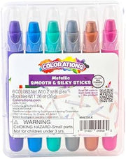 Colorations Metallic Smooth & Silky Sticks - 6 Colors