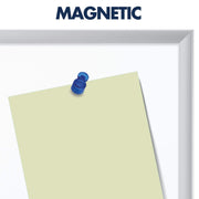 Quartet Silver / 24"W x 18"H / Silver Frame Dry Erase Boards