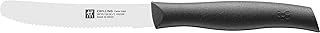 ZWILLING TWIN Grip 4.5-inch Serrated Utility Knife - Black