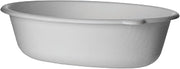 ECO PRODUCTS Compostable 48oz Oval Bowls, Case of 300, Disposable Vanguard White Molded Fiber, Tree-Free, Lids Available, Renewable Molded Natural Fibers, No PFAS, ASTM Compliant, BPI-Certified