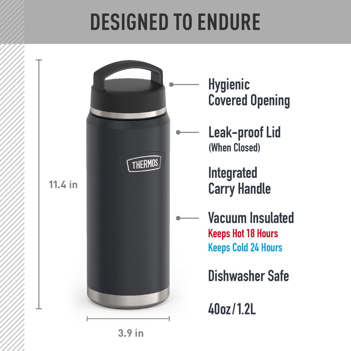 THERMOS Granite / 40 Ounces / Classic Thermoses