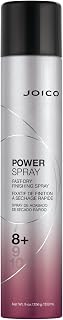 Joico Power Spray Fast-Dry Finishing Spray | For Most Hair Types | Protect Against Heat & Humidity | Protect Against Pollution & Harmful UV | Paraben & Sulfate Free | 72 Hour Hold