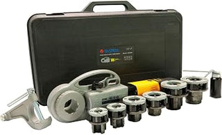 Global Industrial Portable Pipe Threading Machine, 1/2", 2" Capacity