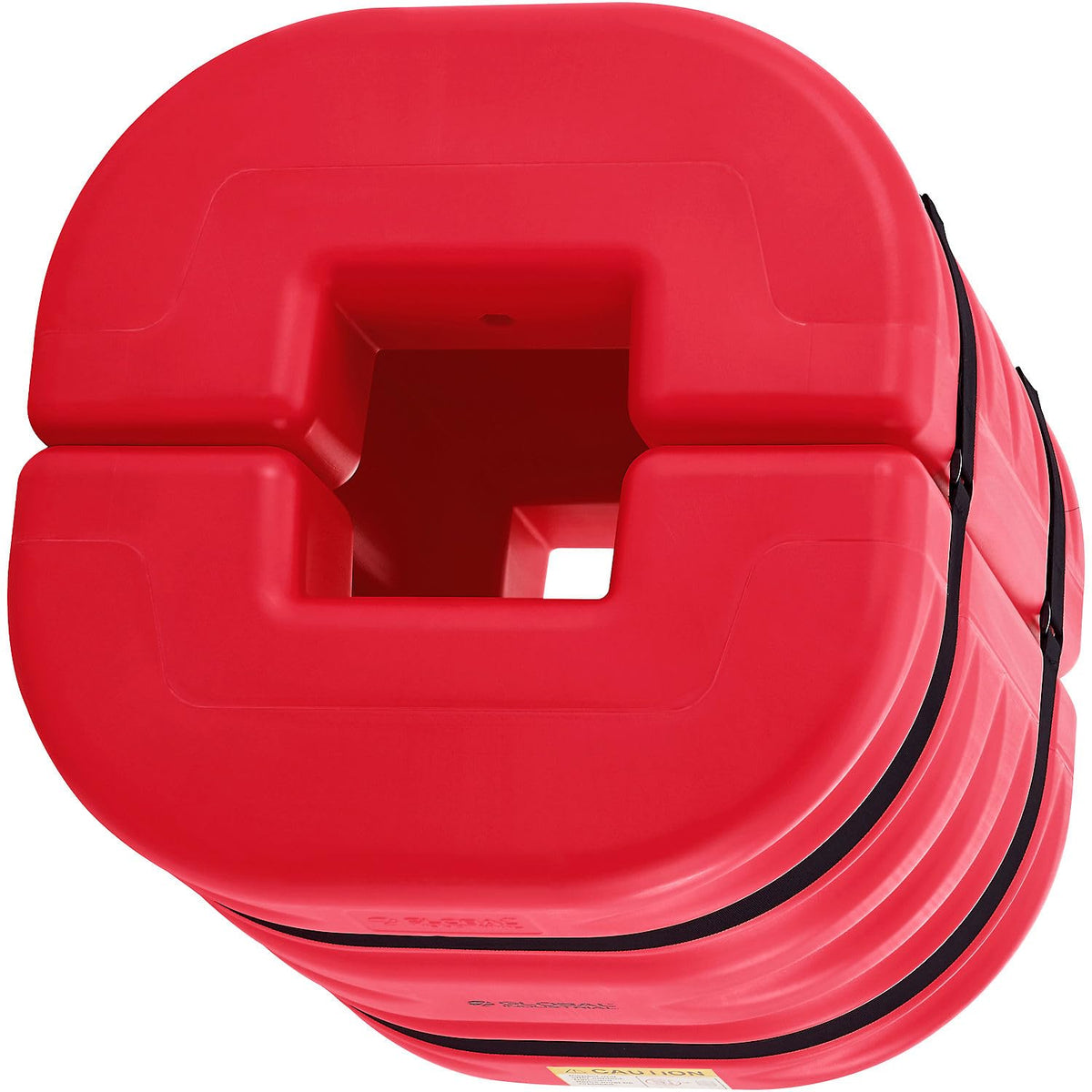 Column Protector by Global Industrial – HDPE, Red, Model 670832