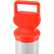 Portable Delineator Post w/ 3" Reflective Bands by Global Industrial – Polyethylene, Orange, Model RD10-R6P-ORG