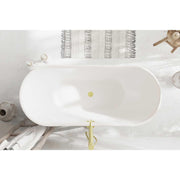 Elegant Lighting - BT30459GW-BGD - Bathtub - Bristol by Lighting Design – White