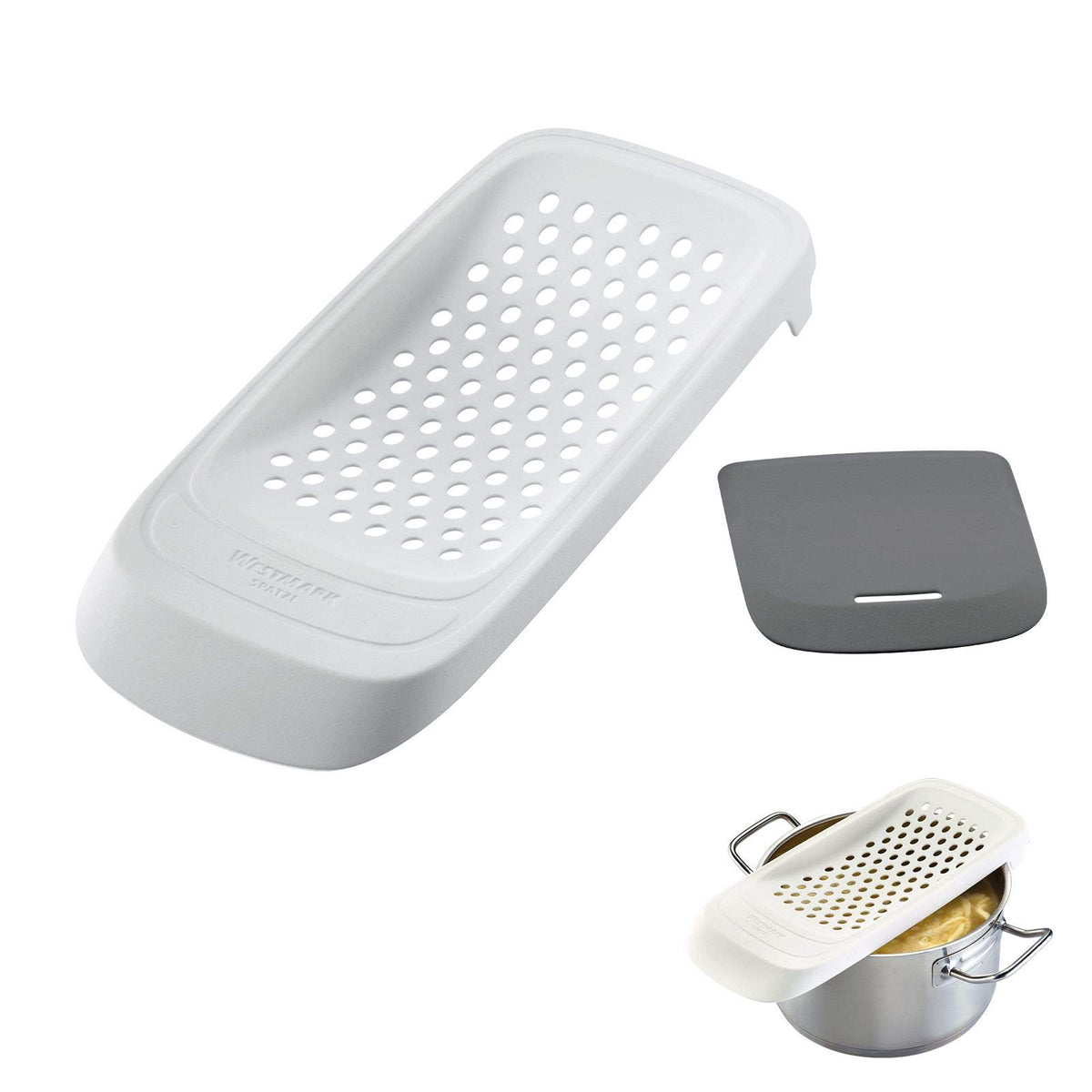 Spatzl Spätzle Grater ABS by Westmark – ABS, Grey,White, Model 61132270