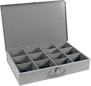 DURHAM Compartment Box - 18x12x3" - (13) Compartments - With Adjustable Dividers - Lot of 4