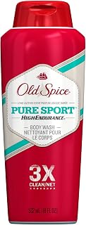 Old Spice High Endurance Body Wash, Pure Sport, 18 Fl Oz