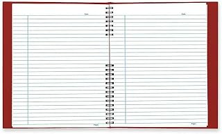 Blueline NotePro Notebook, Red, 11 x 8.5 inches, 200 Pages (A10200.RED)