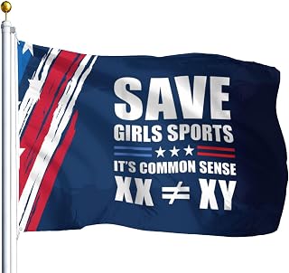 Save Girls Sports, Itis common sense Flag 3 * 5 fts for 3x5 Outdoor