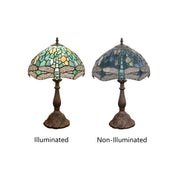 CH3T524GD12-TL1 Table Lamp by Chloe Lighting – exact color of each glass piece may vary due to each piece being hand-crafted