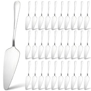 Tobeelec Cake Server Set, Stainless Steel, 9 Inches, Silver, 30 Pack