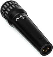 Dynamic Instrument Microphone: Pro Snare Mic/Guitar Amp Microphone - Black by AUDIX – 1.50 x 1.50 x 5.60 Inches, Zinc, Black, Pack of 5